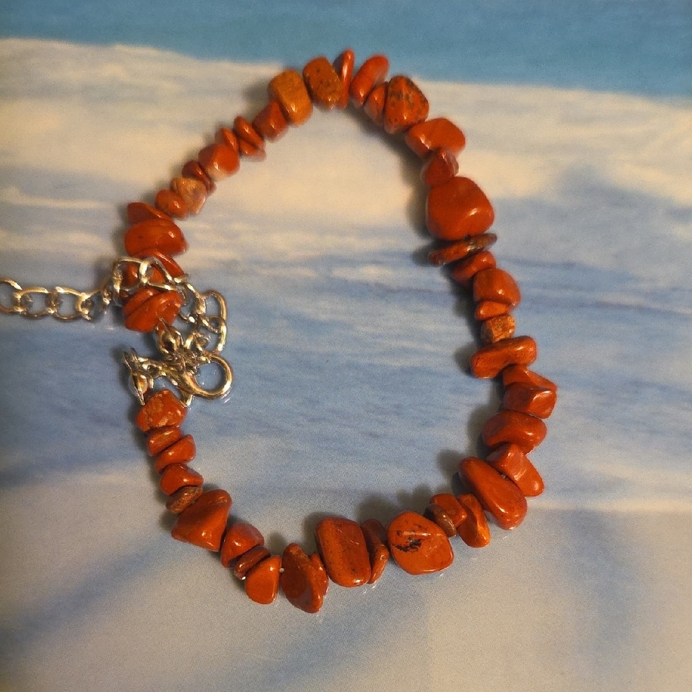 Red Beaded Bracelet